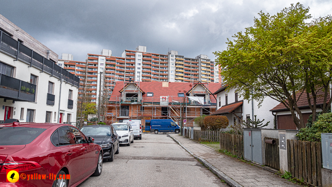 24.04.2023 - Baustelle Ottweiler Straße in Neuperlach